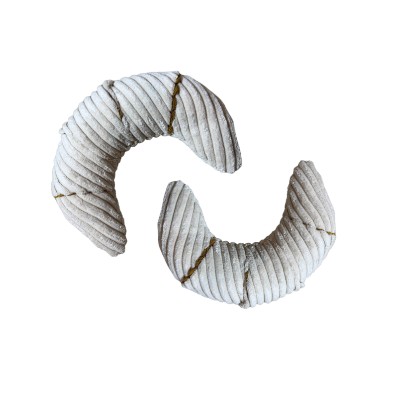 Zabawka węchowa Rogalik z czekoladą